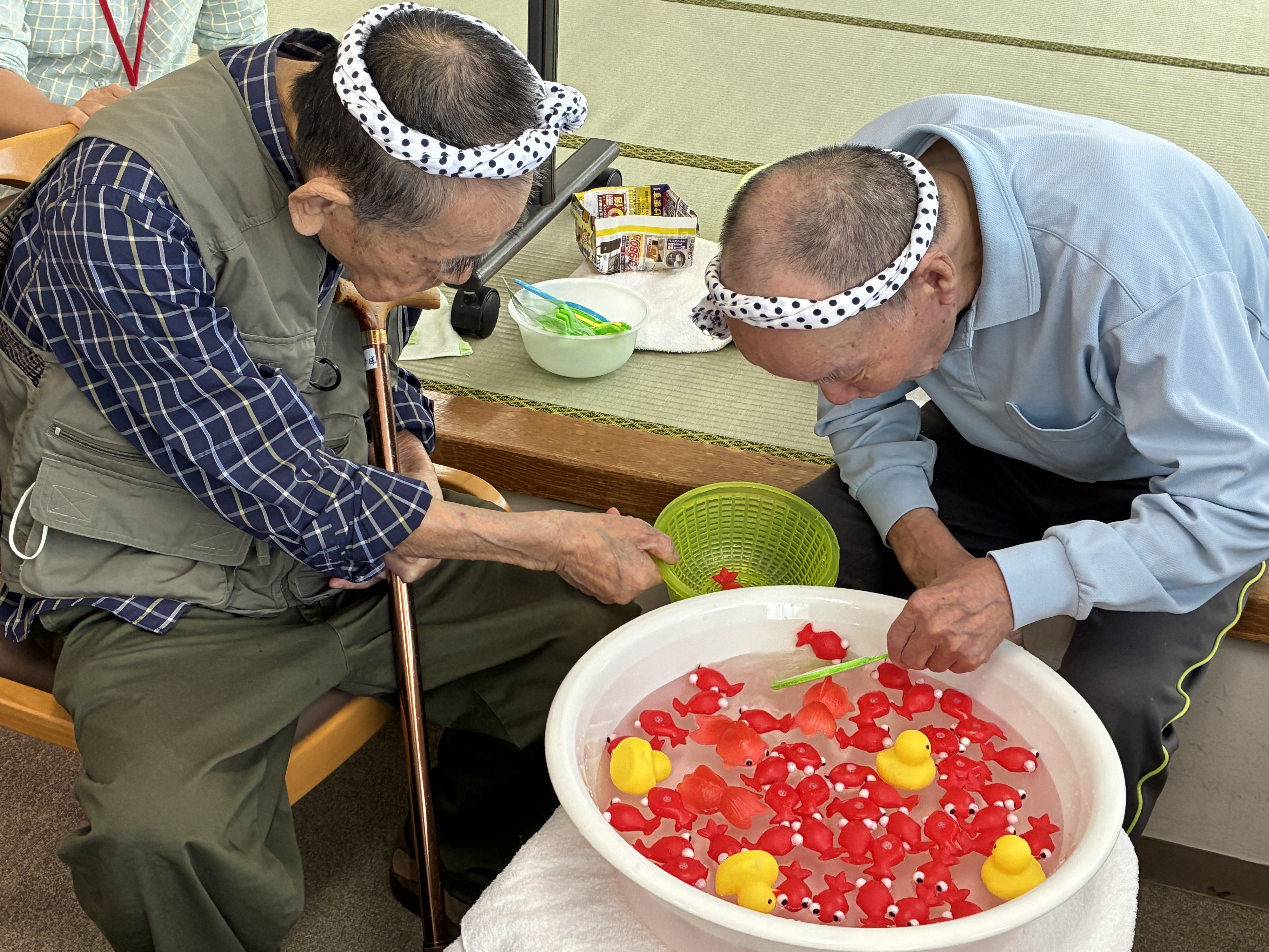 金魚すくい　よっしゃ！いくぞ！